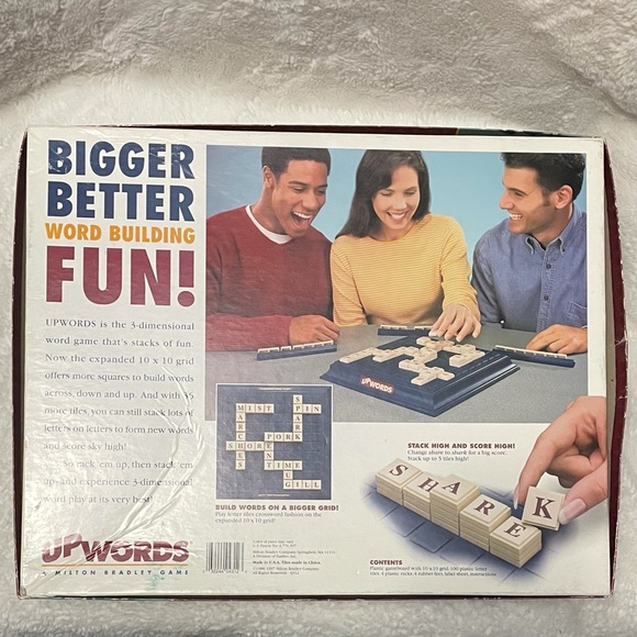 UpWords 1997 Board Game - Picture 2 of 6